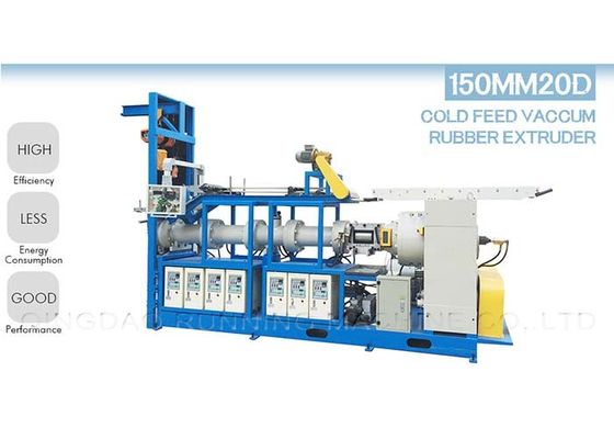 qualità  90 mm Cold Feeding Rubber Hose Extruder Extrusion Machine with Temperature Control System fabbrica