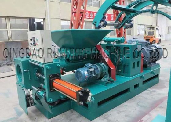 qualità  Double Rotors Force Feeding Single Screw Hot Feed Rubber Extruder fabbrica