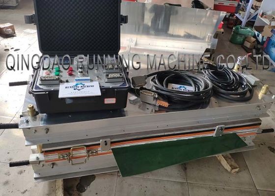 qualità  Electric Heating Water Cooling Conveyor Belt Joint Machine With Free Water Pump fabbrica